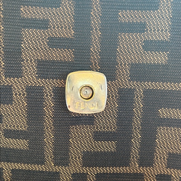 Vintage Fendi Tobacco Zucca Monogram Shoulder/Hobo Bag - Picture 8 of 10